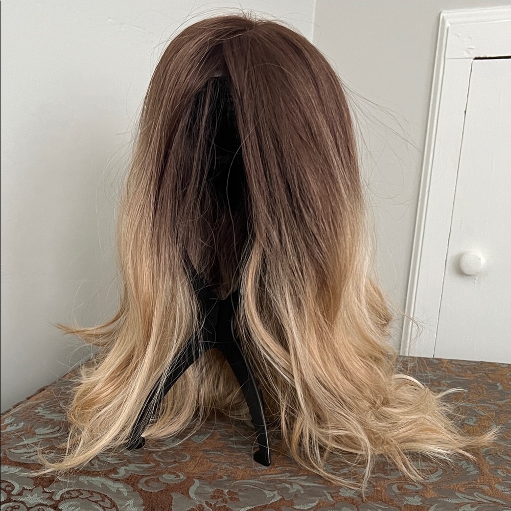 Brown and Blonde Ombre Wig